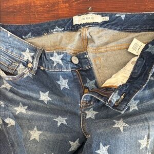 Torrid Denim Star Pattern High Rise Jeans